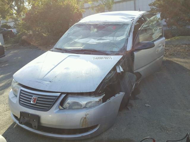 1G8AJ55F76Z131064 - 2006 SATURN ION LEVEL SILVER photo 2