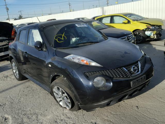 JN8AF5MV5CT110605 - 2012 NISSAN JUKE S BLACK photo 1