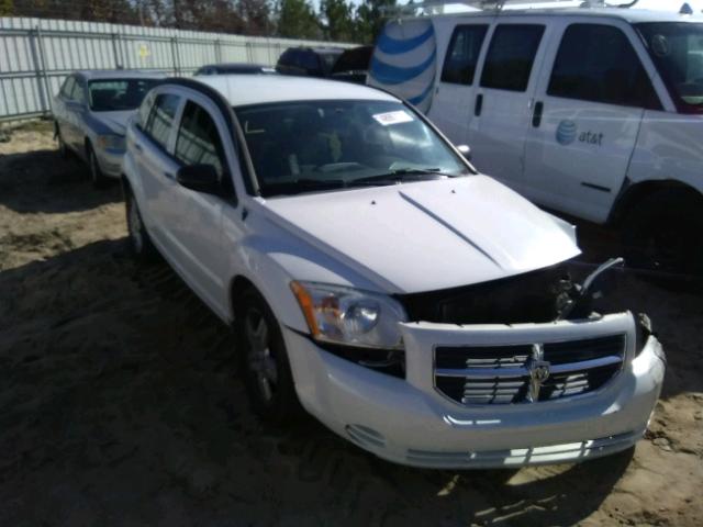 1B3HB48A49D169009 - 2009 DODGE CALIBER SX WHITE photo 1