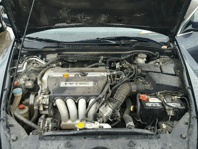 1HGCM56445A177386 - 2005 HONDA ACCORD LX GRAY photo 7