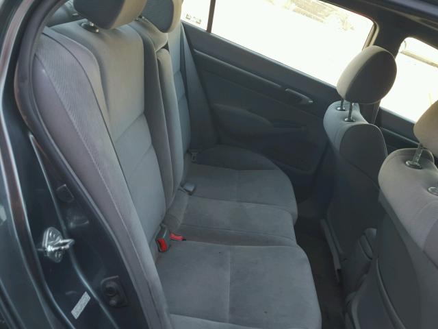 2HGFA16859H314439 - 2009 HONDA CIVIC EX ვერცხლისფერი ფოტო 6