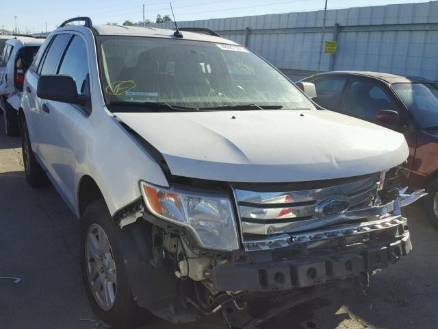 2FMDK3GC8ABB16703 - 2010 FORD EDGE SE WHITE photo 1