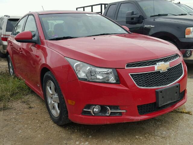 1G1PF5SCXC7324451 - 2012 CHEVROLET CRUZE LT RED photo 1