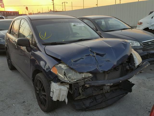 3N1CC11E09L454904 - 2009 NISSAN VERSA S BLUE photo 1