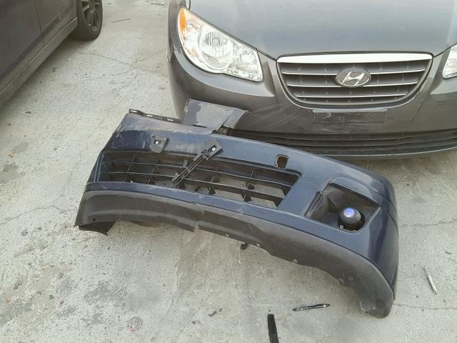 3N1CC11E09L454904 - 2009 NISSAN VERSA S BLUE photo 9