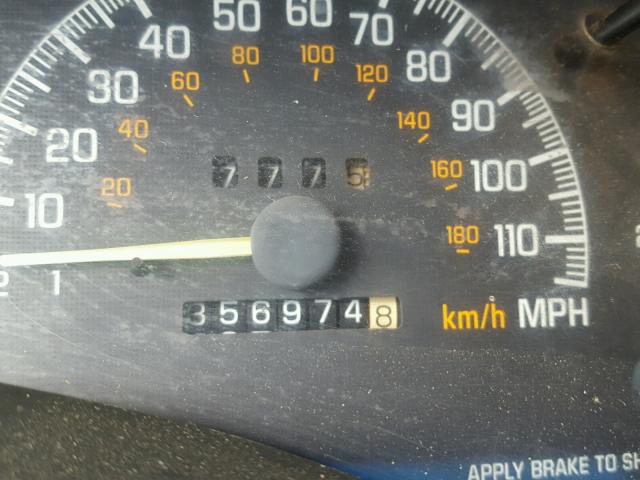 1G2WP12K9XF257308 - 1999 PONTIAC GRAND PRIX RED photo 8