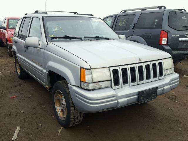 1J4GZ78S5TC371588 - 1996 JEEP GRAND CHER SILVER photo 1