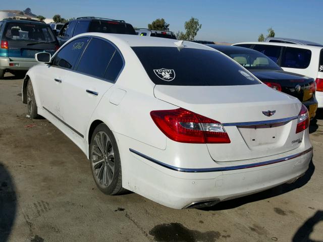 KMHGC4DH7DU240458 - 2013 HYUNDAI GENESIS 5. WHITE photo 3