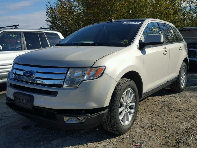 2FMDK49C67BB43751 - 2007 FORD EDGE SEL P SILVER photo 2