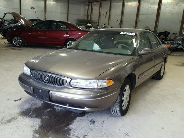 2G4WS52J121129990 - 2002 BUICK CENTURY CU BROWN photo 2