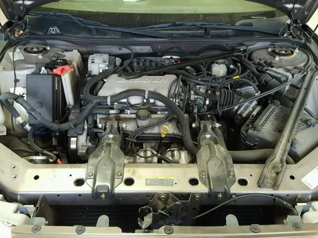 2G4WS52J121129990 - 2002 BUICK CENTURY CU BROWN photo 7