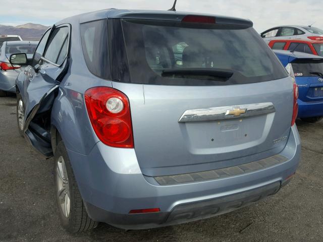 2GNALAEK3E6180575 - 2014 CHEVROLET EQUINOX LS SILVER photo 3