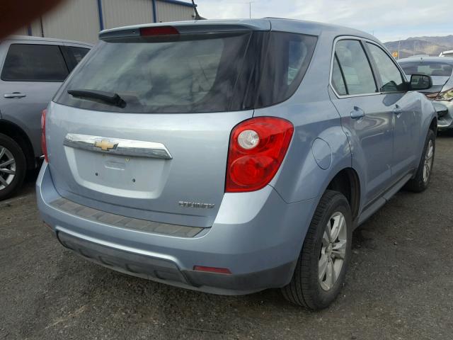 2GNALAEK3E6180575 - 2014 CHEVROLET EQUINOX LS SILVER photo 4