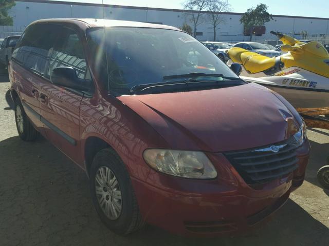 1A4GP45R66B658146 - 2006 CHRYSLER TOWN & COU 红色 照片 1