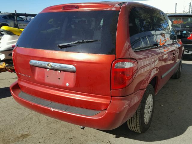 1A4GP45R66B658146 - 2006 CHRYSLER TOWN & COU 红色 照片 4