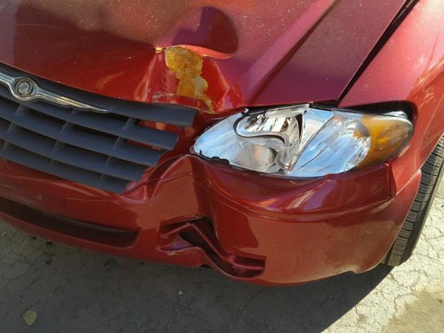 1A4GP45R66B658146 - 2006 CHRYSLER TOWN & COU 红色 照片 9