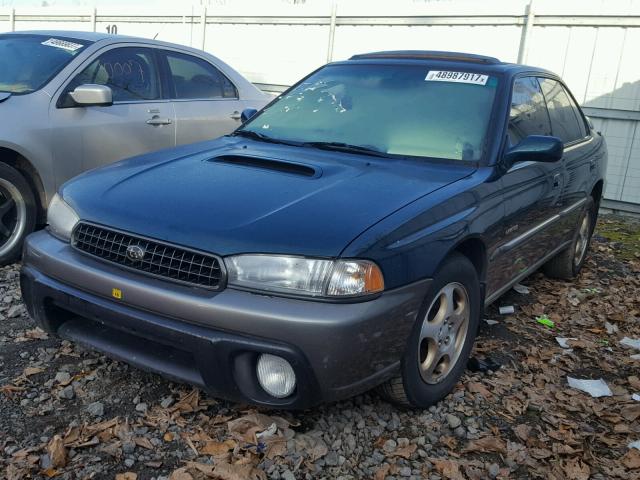 4S3BD6856X7242518 - 1999 SUBARU LEGACY 30T TEAL photo 2