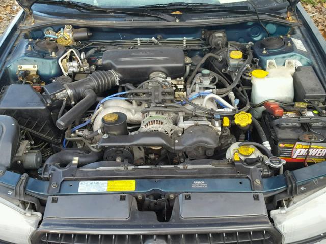 4S3BD6856X7242518 - 1999 SUBARU LEGACY 30T TEAL photo 7