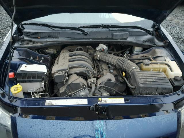 2D4FV47T76H433065 - 2006 DODGE MAGNUM SE BLUE photo 7