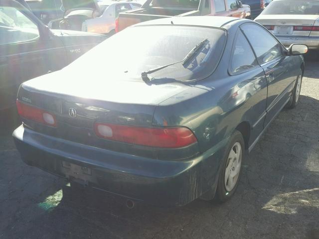 JH4DC4448WS001325 - 1998 ACURA INTEGRA RS GREEN photo 4