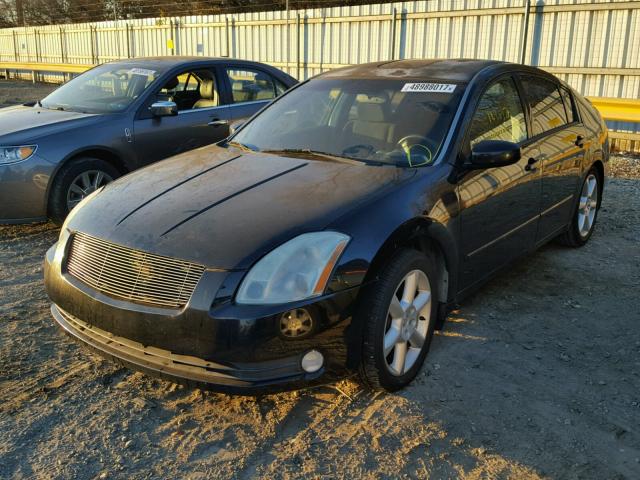 1N4BA41E94C814990 - 2004 NISSAN MAXIMA SE BLACK photo 2