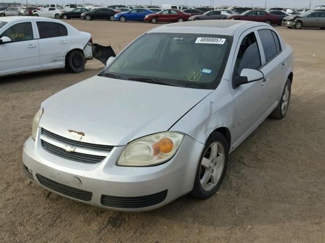 1G1AL55F967640805 - 2006 CHEVROLET COBALT LT SILVER photo 2