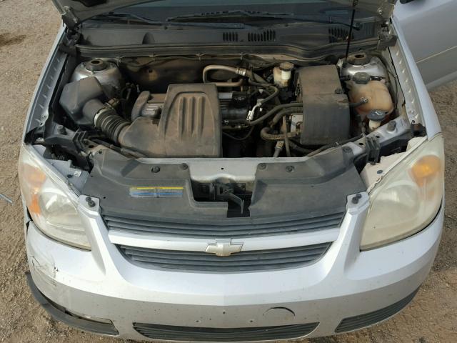 1G1AL55F967640805 - 2006 CHEVROLET COBALT LT SILVER photo 7