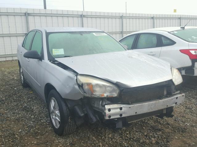 1G1ZT54895F120095 - 2005 CHEVROLET MALIBU LS SILVER photo 1