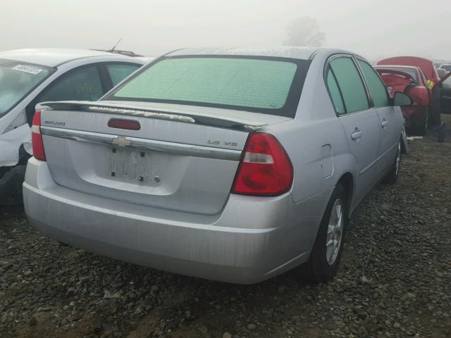 1G1ZT54895F120095 - 2005 CHEVROLET MALIBU LS SILVER photo 4