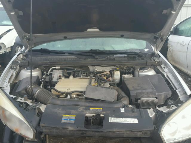 1G1ZT54895F120095 - 2005 CHEVROLET MALIBU LS SILVER photo 7