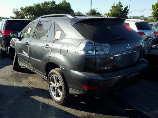 JTJHW31U560009013 - 2006 LEXUS RX 400 CHARCOAL photo 3