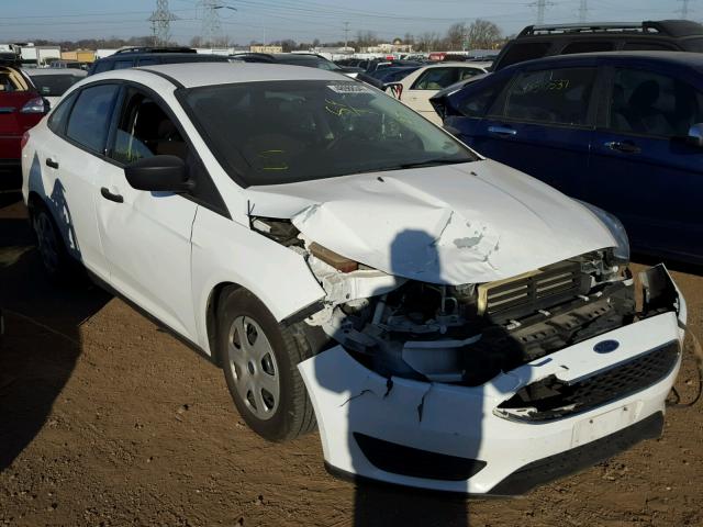 1FADP3E28FL216698 - 2015 FORD FOCUS S WHITE photo 1