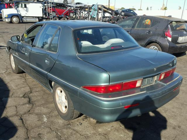 1G4NJ52T4VC454664 - 1997 BUICK SKYLARK CU GREEN photo 3