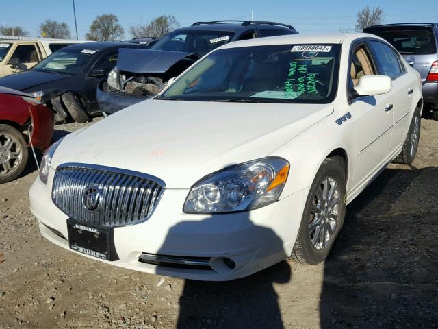 1G4HJ5EM9BU137566 - 2011 BUICK LUCERNE CX WHITE photo 2