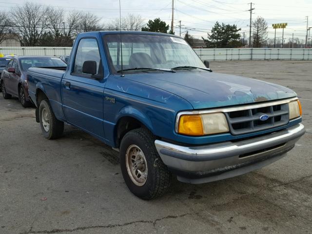 1FTCR10A8PUB80476 - 1993 FORD RANGER GREEN photo 1