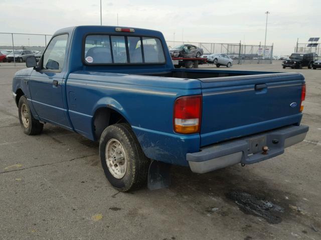 1FTCR10A8PUB80476 - 1993 FORD RANGER GREEN photo 3