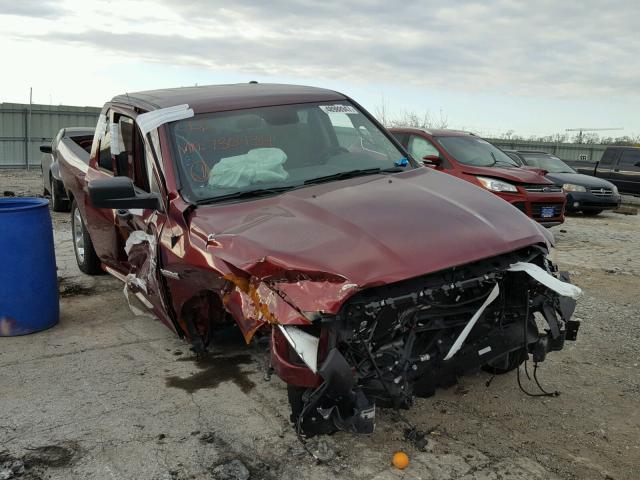 1C6RR6FT9HS730434 - 2017 RAM 1500 ST MAROON photo 1