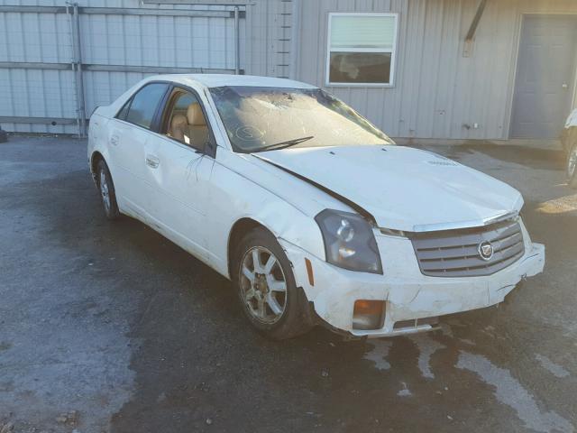 1G6DM56T150215627 - 2005 CADILLAC CTS WHITE photo 1