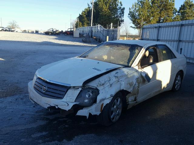 1G6DM56T150215627 - 2005 CADILLAC CTS WHITE photo 2