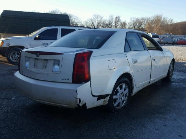 1G6DM56T150215627 - 2005 CADILLAC CTS WHITE photo 4