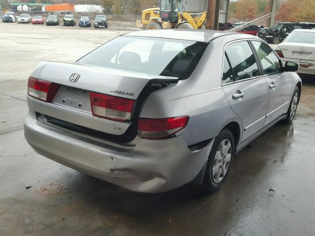 1HGCM56393A075862 - 2003 HONDA ACCORD LX SILVER photo 4