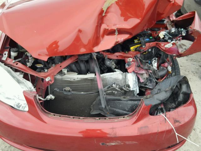 2T1BR32E46C609115 - 2006 TOYOTA COROLLA CE RED photo 7