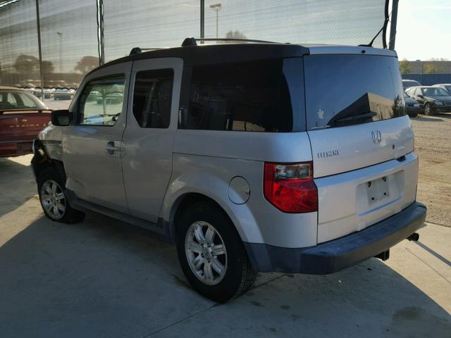 5J6YH27766L020992 - 2006 HONDA ELEMENT EX GRAY photo 3