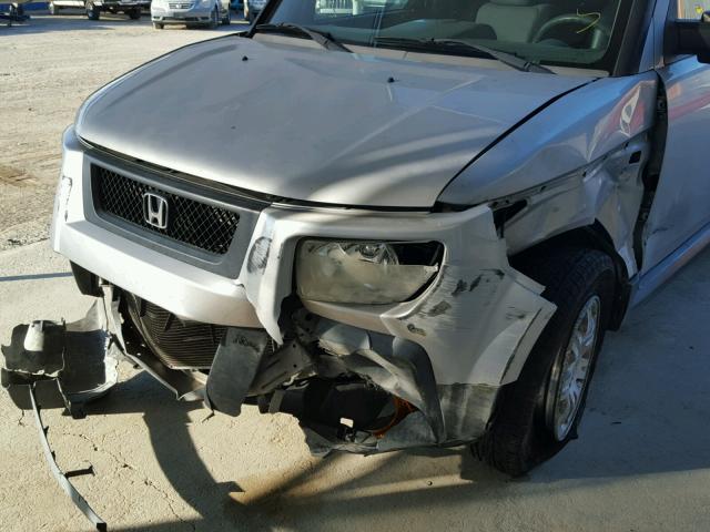 5J6YH27766L020992 - 2006 HONDA ELEMENT EX GRAY photo 9