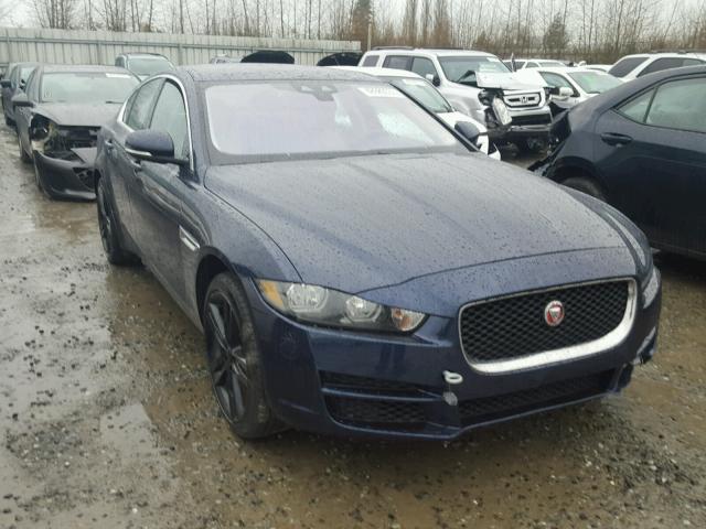 SAJAK4BV1HA968257 - 2017 JAGUAR XE PRESTIG BLUE photo 1