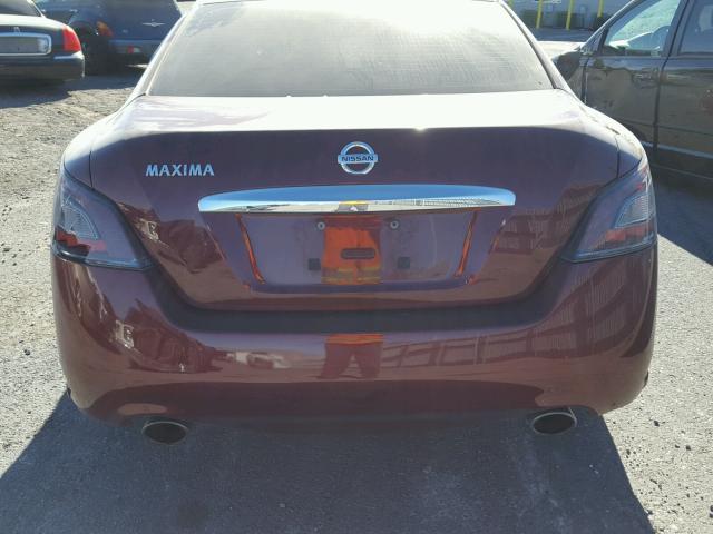 1N4AA5AP4DC848239 - 2013 NISSAN MAXIMA S Marron photo 10