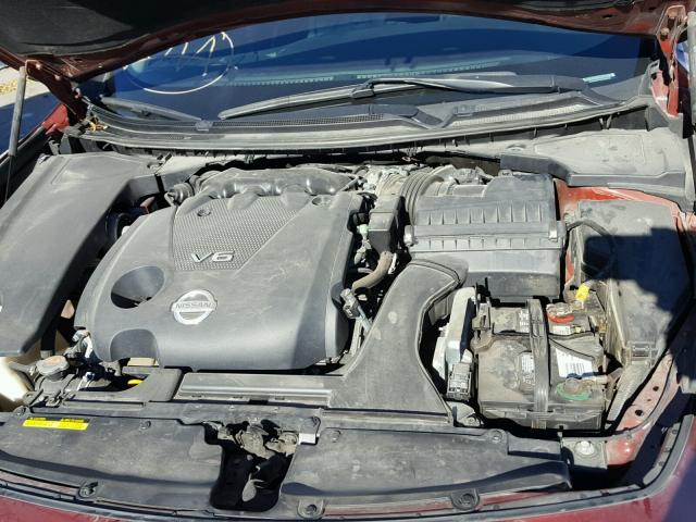1N4AA5AP4DC848239 - 2013 NISSAN MAXIMA S Marron photo 7
