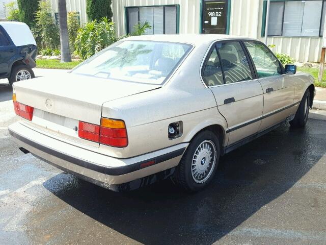 WBAHD6318PBJ84341 - 1993 BMW 525 I AUTO GOLD photo 4