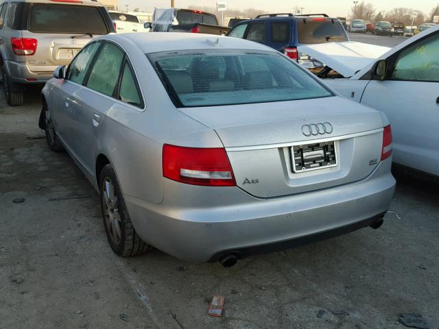 WAUDG74F85N106420 - 2005 AUDI A6 3.2 QUA SILVER photo 3