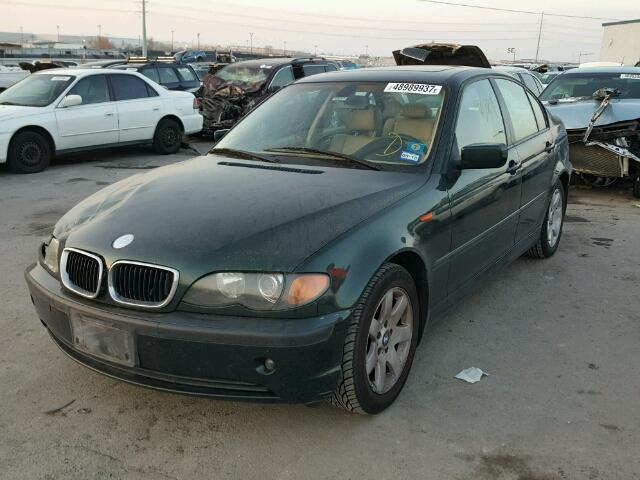 WBAET37425NJ89717 - 2005 BMW 325 I GREEN photo 2